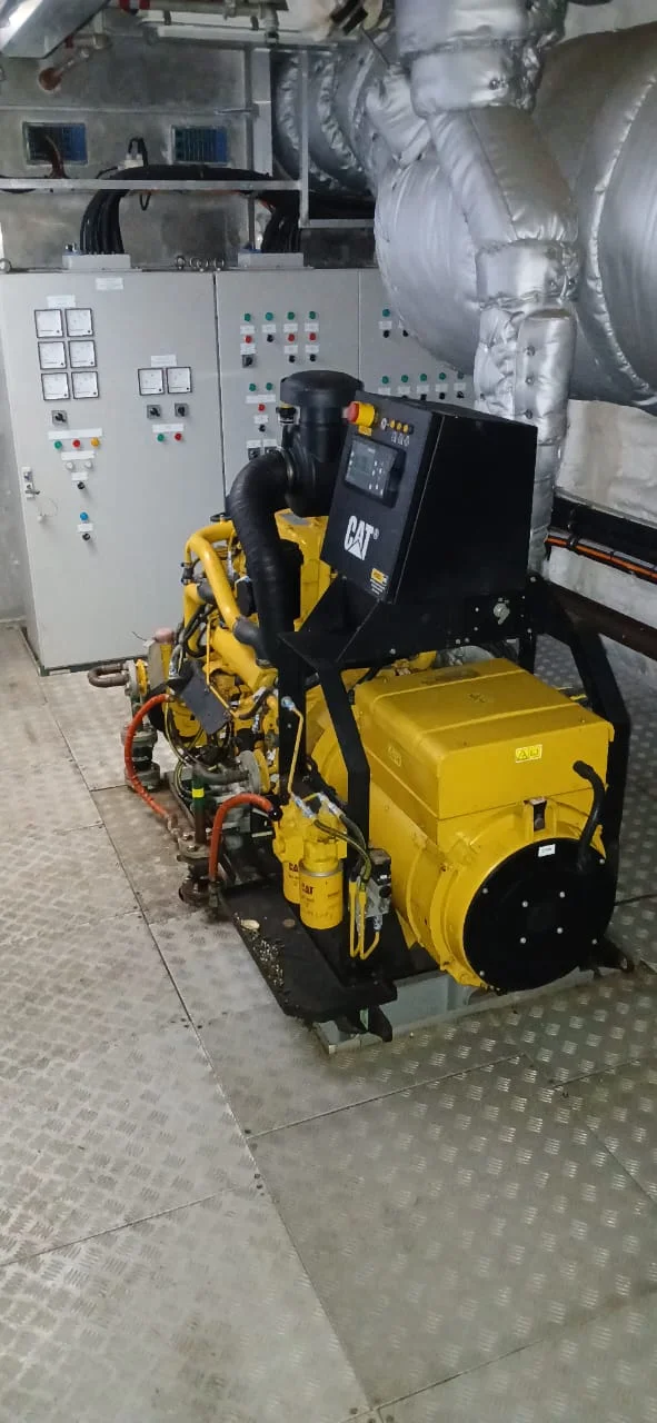 Reparação e rebobinagem de gerador Caterpillar C6.6 em Luanda